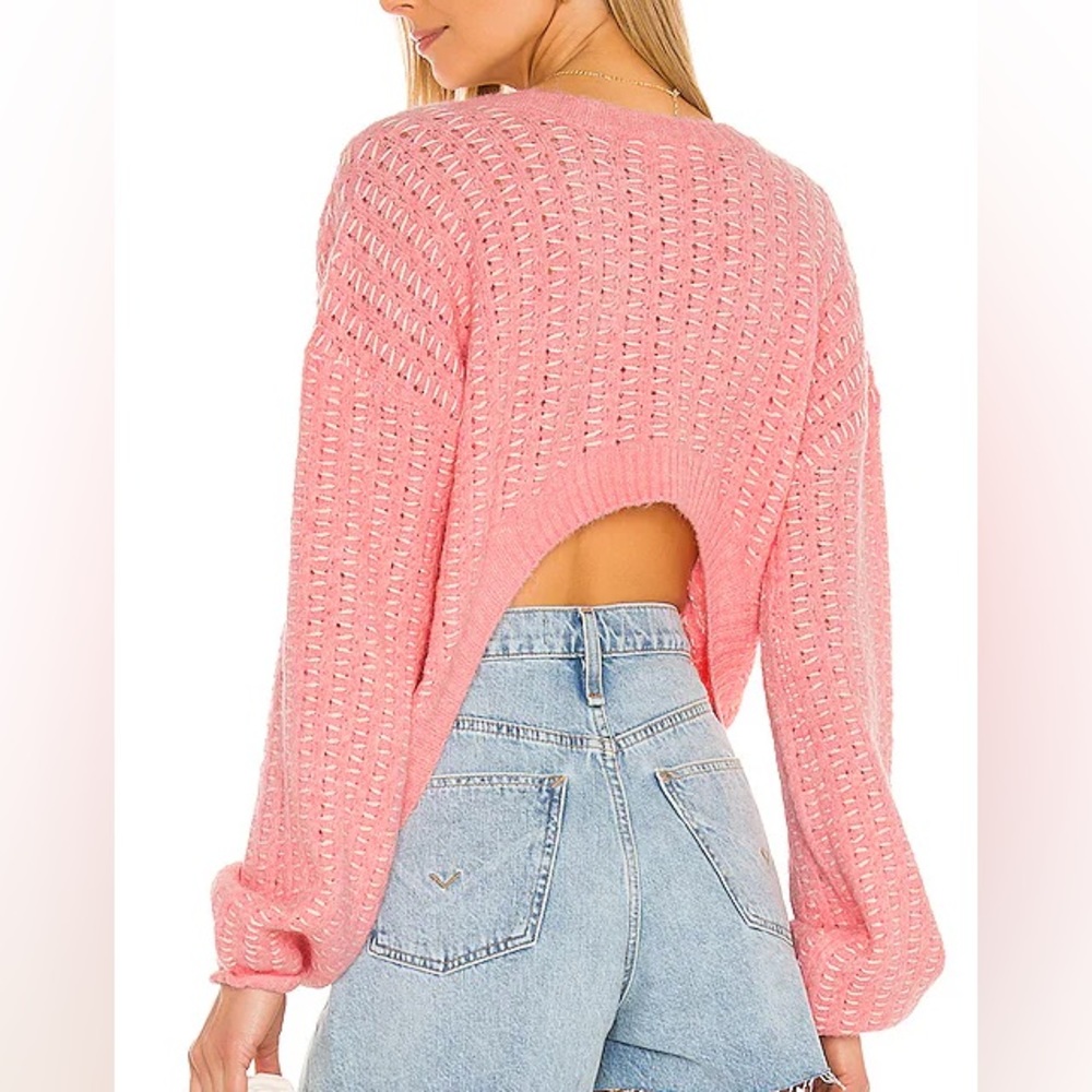 For Love And Lemons Dawn High Low Sweater Size XS